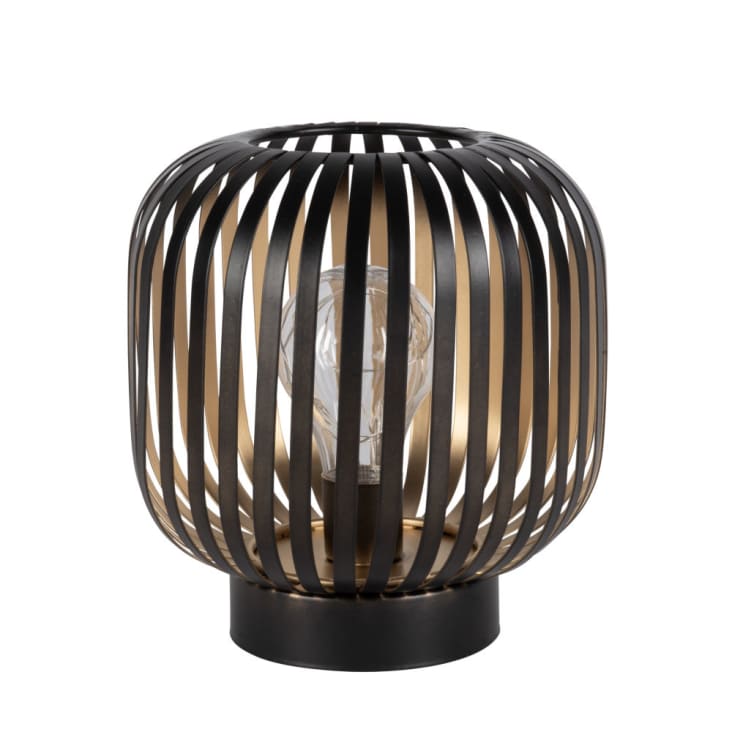 Maisons du Monde TOGO - Decoración luminosa metálica negra Alt.19