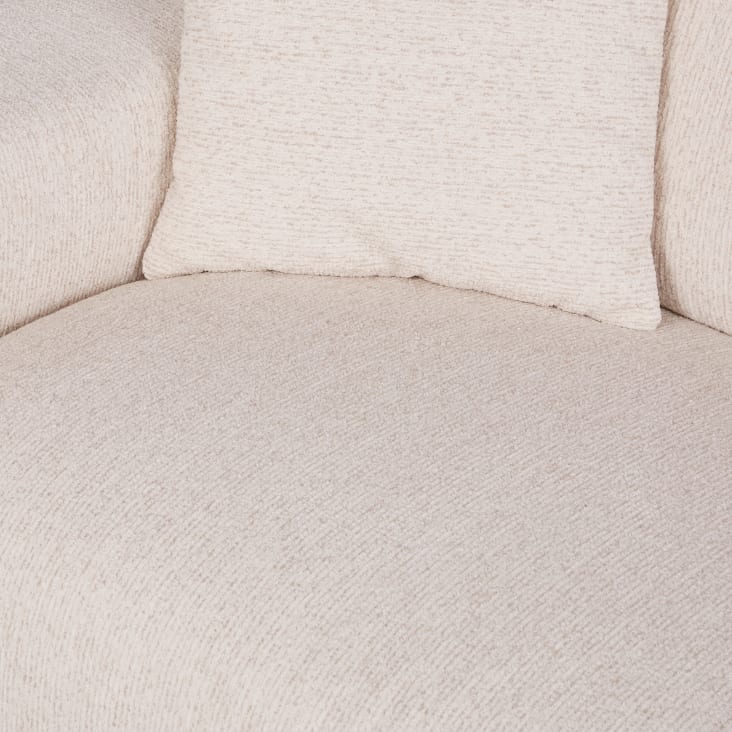 Maisons Du Monde Tokyo - Sofá De 2 Plazas De Tela Beige