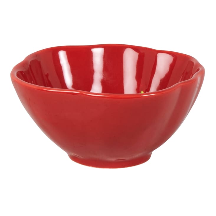 Maisons du Monde Tomato - Bol tomate de gres rojo y verde