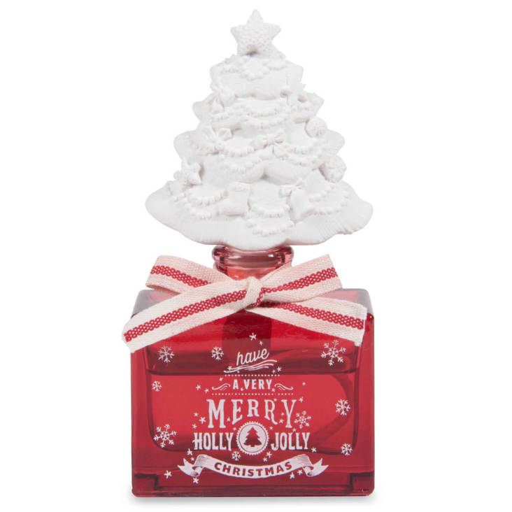 Maisons du Monde TRADI - Juego de difusor árbol de cristal rojo y blanco con aroma a dulces 30 ml