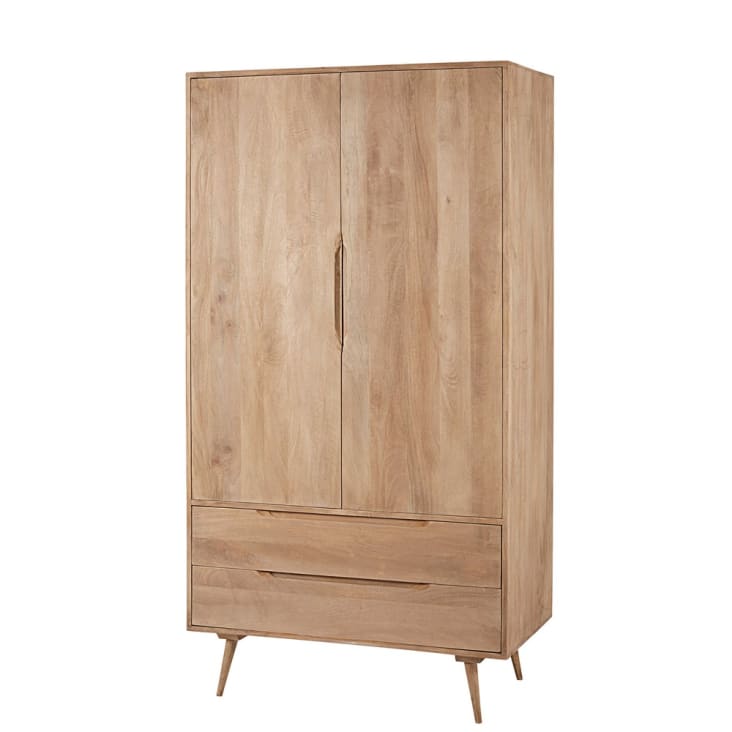 Maisons Du Monde Trocadero - Armario Con 2 Puertas Y 2 Cajones De Mango Macizo