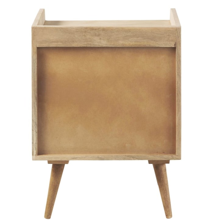 Maisons Du Monde Trocadero - Mesita De Noche Vintage 3 Cajones De Mango