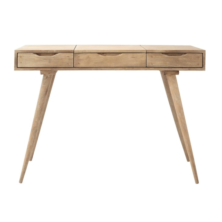 Maisons Du Monde Trocadero - Tocador Vintage De Mango Macizo