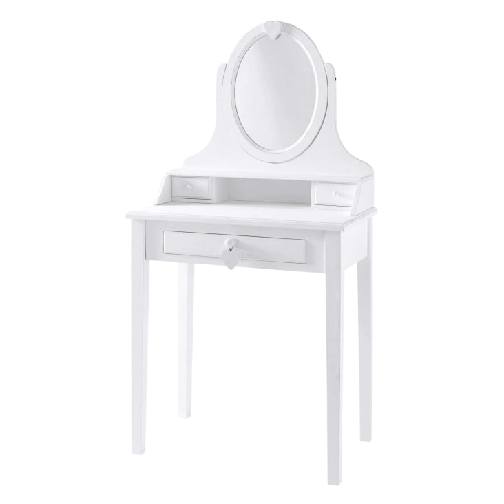 Maisons Du Monde Valentine - Tocador Blanco Con 3 Cajónes