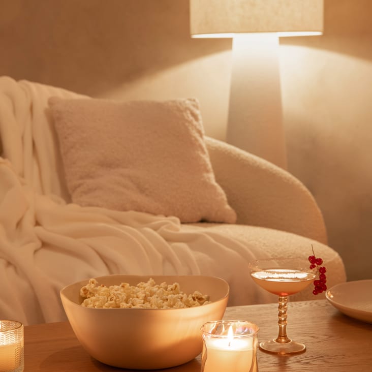 Maisons Du Monde Vela Perfumada En Tarro De Cristal Iridiscente