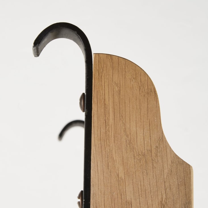 Maisons Du Monde Versailles - Escalera Para Librería Decorativa De Roble Macizo