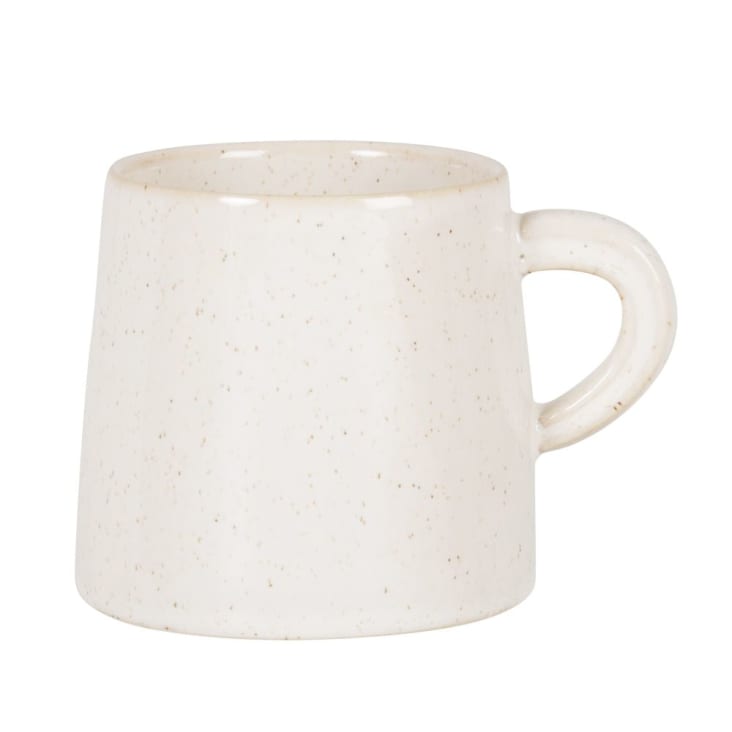 Maisons du Monde WADI - Lote de 2 - Taza de cerámica color arena