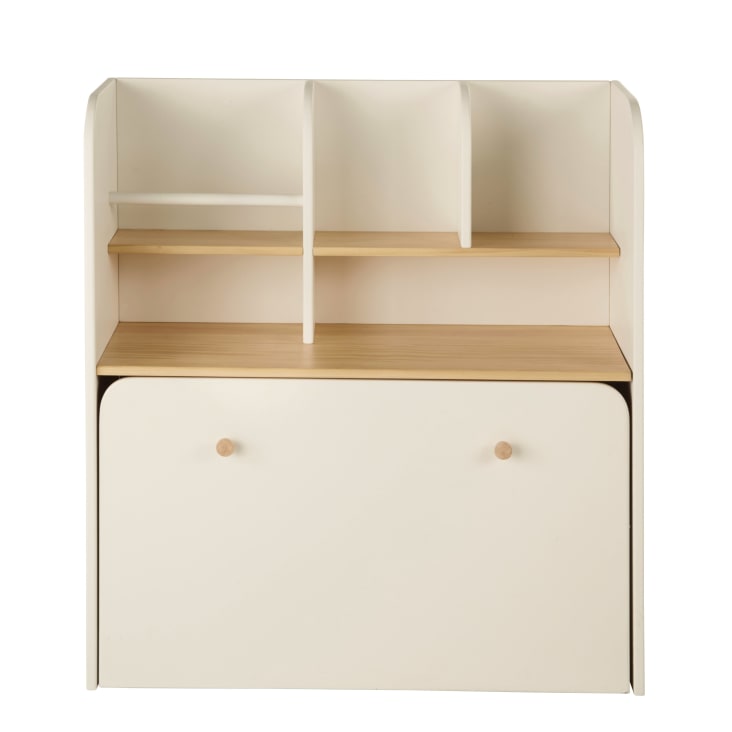 Maisons du Monde Waren - Escritorio infantil completo con ruedas