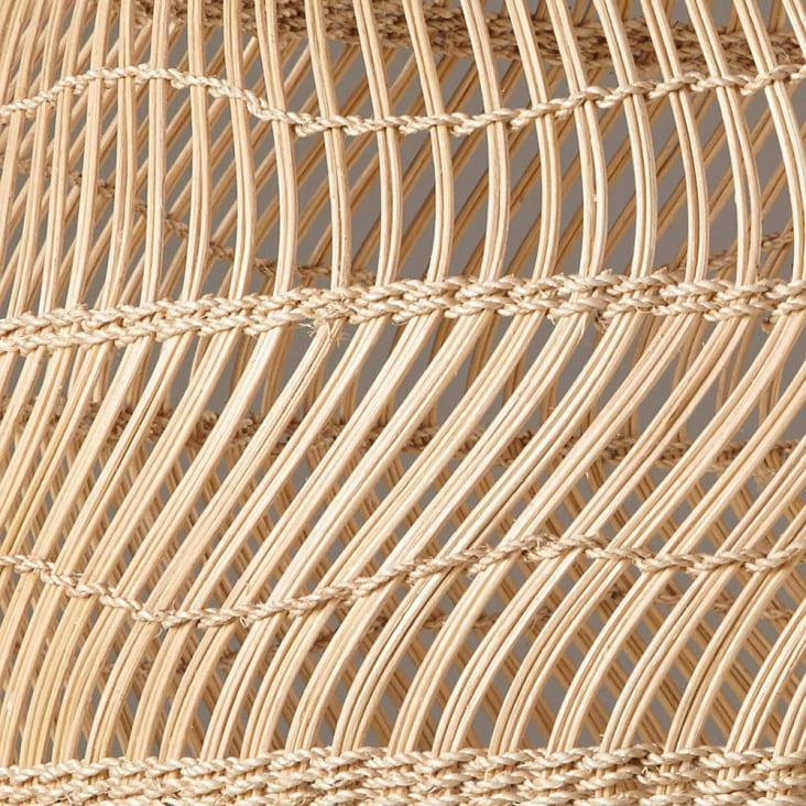 Maisons Du Monde Wild - Lámpara De Techo De Mimbre Trenzado D.60