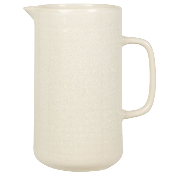 Maisons du Monde YELLOWSTONE - Jarra de cerámica beige 1 4 l