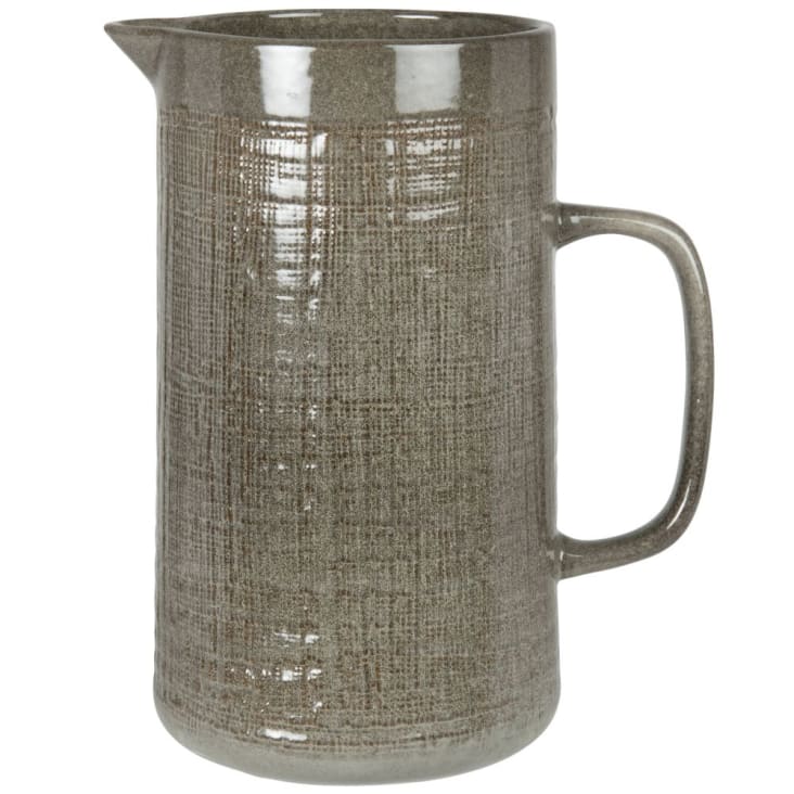 Maisons du Monde YELLOWSTONE - Jarra de cerámica verde 1 3 l