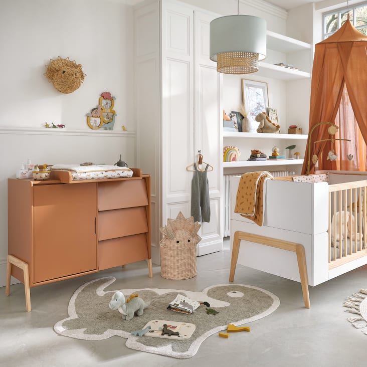 Maisons Du Monde Yuma - Caja De Música De Dinosaurios En Amarillo Y Verde