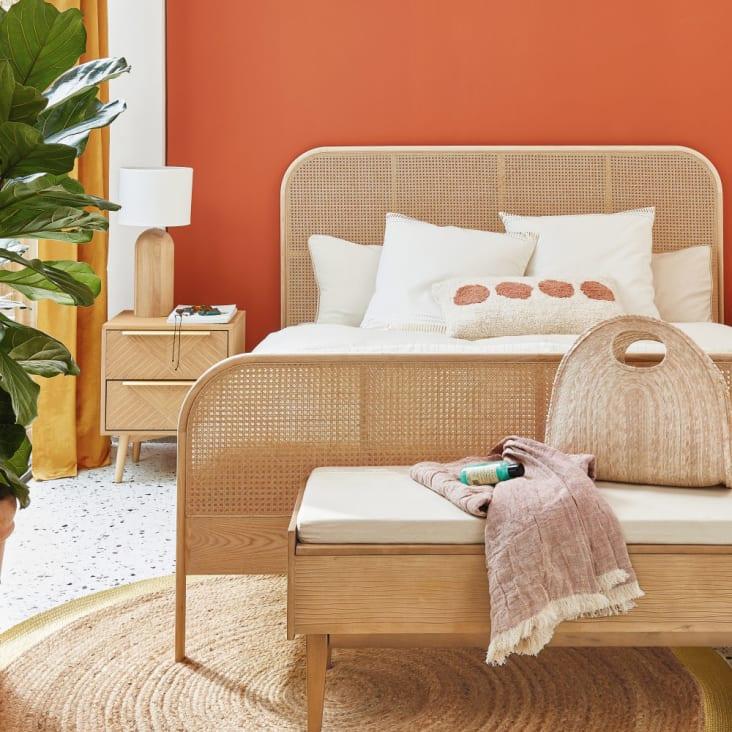 Maisons Du Monde Zahra - Banco De Entrada Con Espacio De Almacenamiento Mango/acacia Macizos