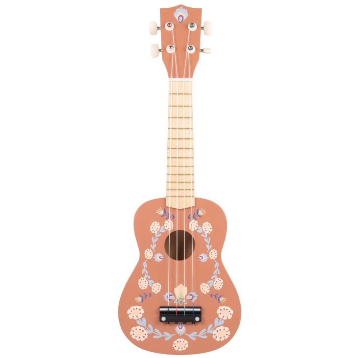 Maisons du Monde Zoe - Guitarra de juguete con flores multicolores