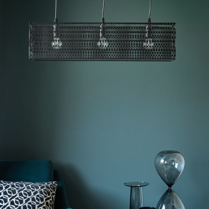 Maisons Du Monde ZOUKO - Reloj De Arena De Cristal Ahumado