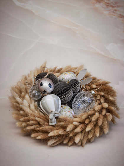 Westwing Adornos De Pascua Para Colgar Pintados A Mano Con Motivo Flooral Essilia 6 Uds