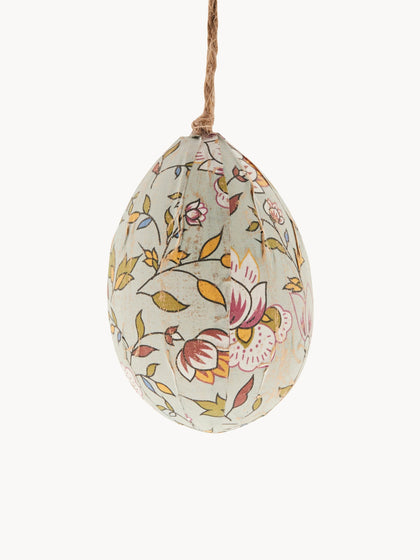 Westwing Adornos De Pascua Para Colgar Pintados A Mano Con Motivo Flooral Essilia 6 Uds