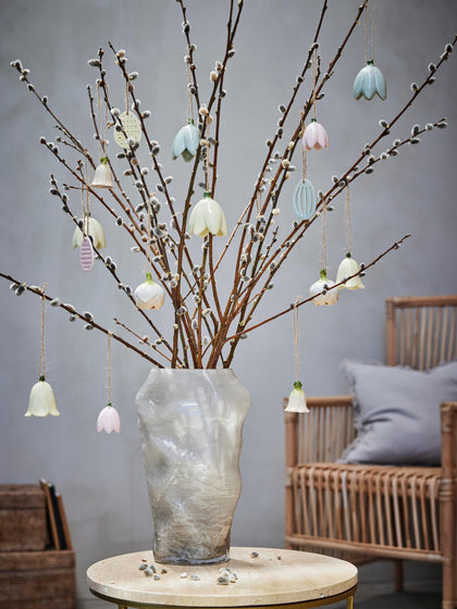 Westwing Adornos Para Colgar De Cerámica De Pascua Dehlia 6 Uds