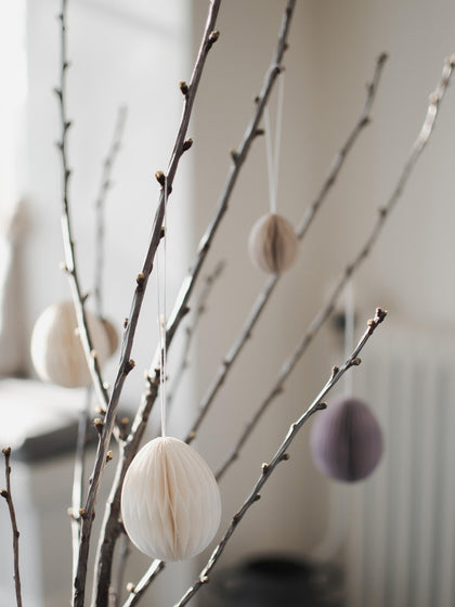 Westwing Adornos Para Colgar De Pascoa Artesanales Ovoid 4 Uds. Ø 4 Cm