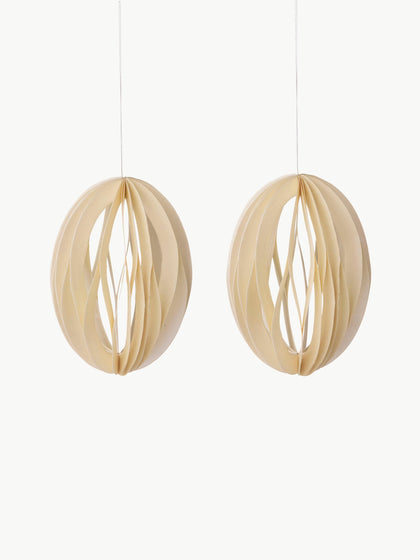 Westwing Adornos Para Colgar De Pascua Artesanales Honeycomb 2 Uds