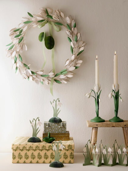 Westwing Adornos Para Colgar De Pascua Artesanales Honeycomb 2 Uds