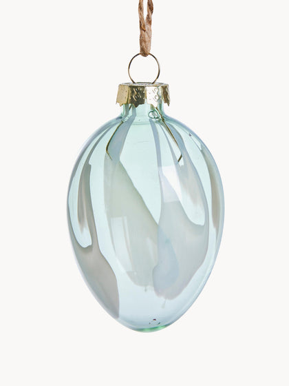 Westwing Adornos para colgar de vidrio de Pascua 6 uds