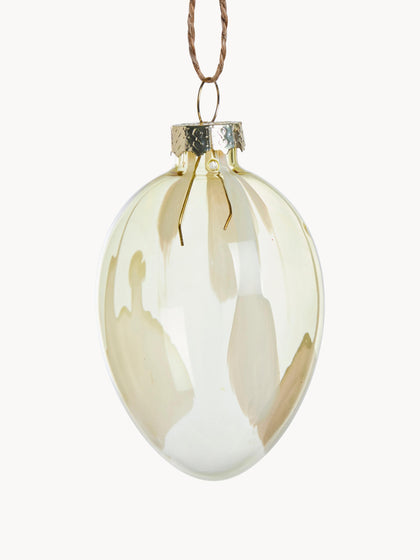 Westwing Adornos para colgar de vidrio de Pascua 6 uds