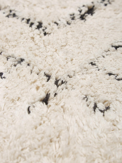 Westwing Alfombra Artesanal De Algodón Con Flecos Flonn