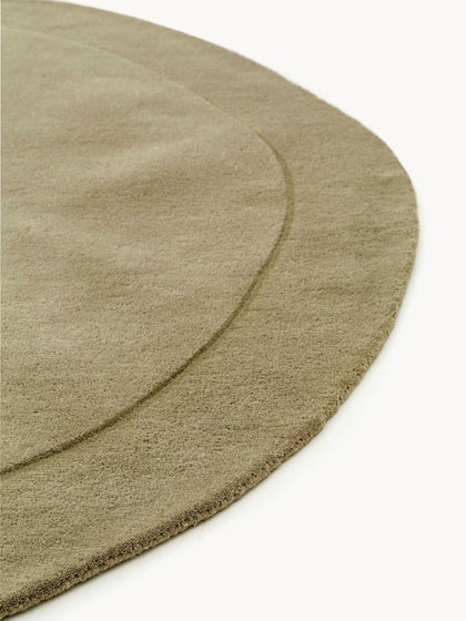 Westwing Alfombra Artesanal De Lana Con Forma Orgánica Shape