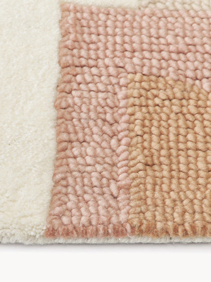 Westwing Alfombra Artesanal De Lana Texturizada Corin