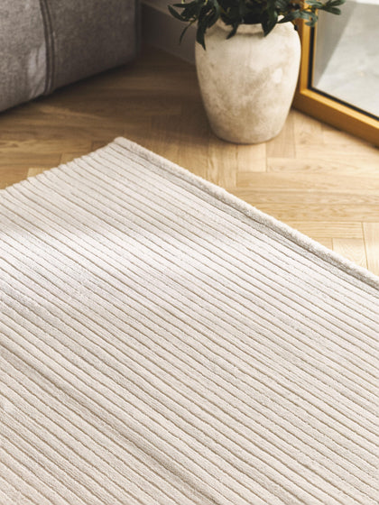 Westwing Alfombra Artesanal De Pelo Largo Texturizada Wes