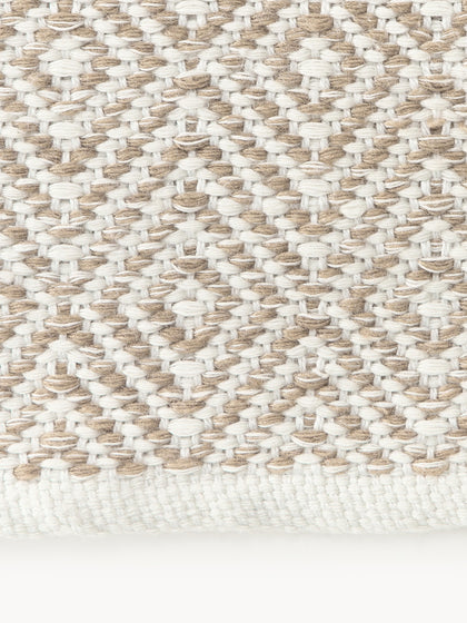 Westwing Alfombra Artesanal Exterior Con Estampado De Rombos Vintage Rika