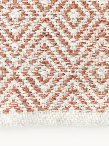 Westwing Alfombra Artesanal Exterior Con Estampado De Rombos Vintage Rika