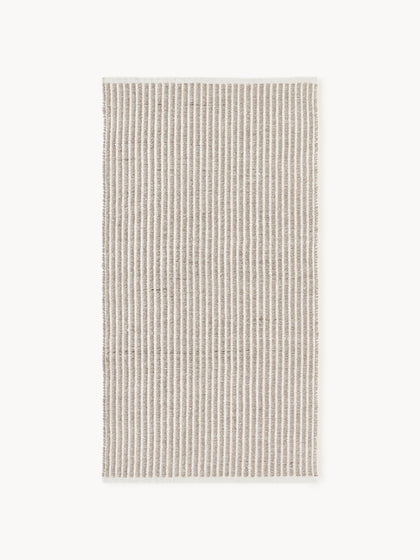 Westwing Alfombra artesanal para exterior a rayas Turner