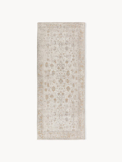 Westwing Alfombra corredor artesanal de chenilla Loire