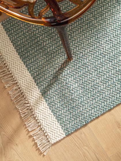 Westwing Alfombra Corredor Artesanal De Lana Con Flecos Kim
