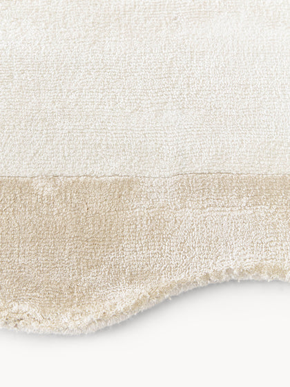 Westwing Alfombra Corredor Artesanal De Viscosa Ondulada Wavy