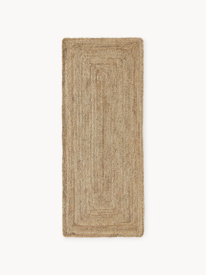 Westwing Alfombra corredor artesanal de yute Sharmila