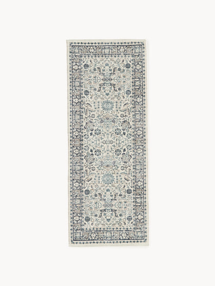 Westwing Alfombra corredor artesanal exterior con estampado vintage Tiara