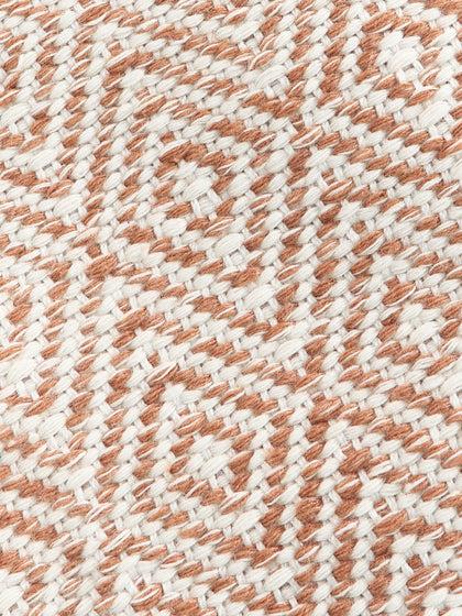 Westwing Alfombra Corredor Artesanal Exterior Con Estampado De Rombos Vintage Rika