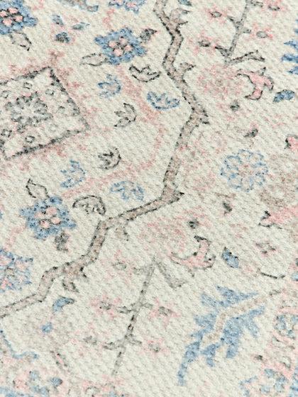 Westwing Alfombra Corredor Artesanal Exterior Con Estampado Vintage Leonato