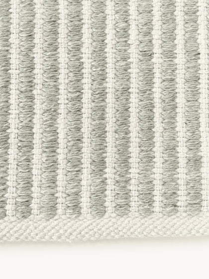 Westwing Alfombra Corredor Artesanal Para Exterior A Rayas Turner