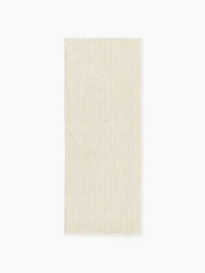 Westwing Alfombra corredor artesanal para exterior a rayas Turner