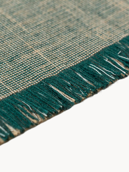 Westwing Alfombra Corredor De Pelo Corto Con Flecos De Diseño Folkform Monochrome