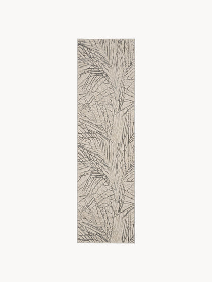 Westwing Alfombra corredor de pelo corto con relieves Rustic Texture