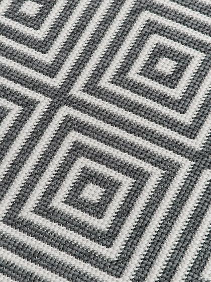 Westwing Alfombra Corredor Exterior Reversible En Rombos Reddy