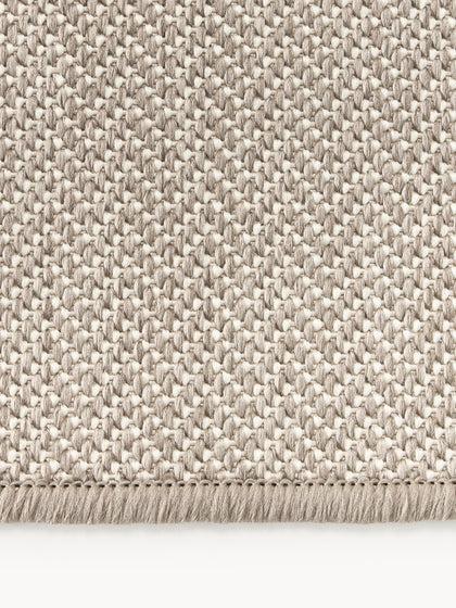 Westwing Alfombra Corredor Exterior Reversible En Zigzag Cort