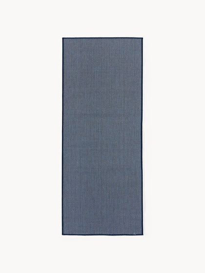 Westwing Alfombra corredor exterior reversible en zigzag Cort