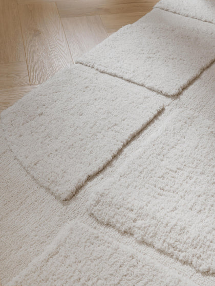 Westwing Alfombra Corredor Texturizada De Pelo Largo Jade
