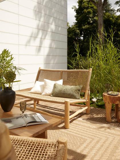 Westwing Alfombra De Interior/exterior En Look Yute Limonero